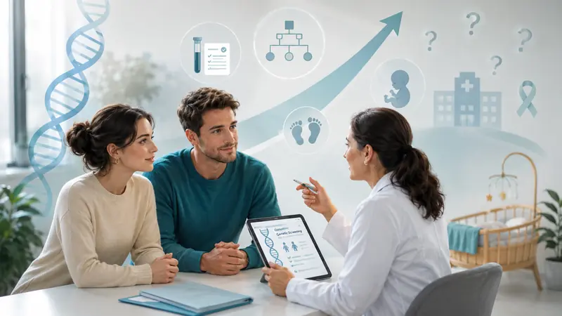 Consultation médicale consacrée à la mucoviscidose